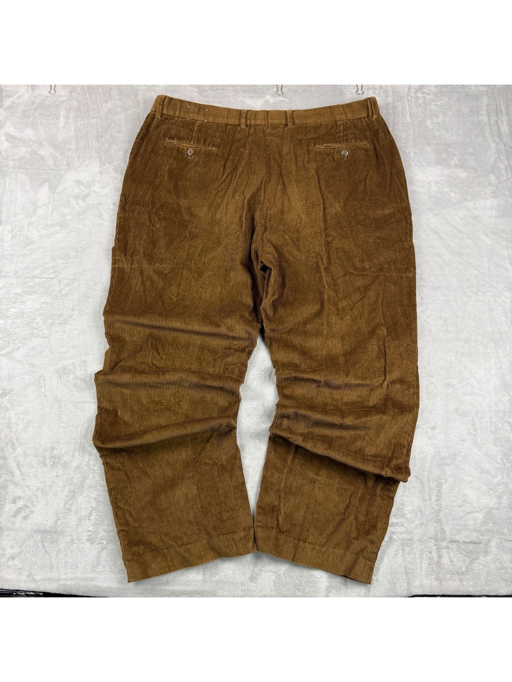 VTG Pendleton Men W42 Brown Corduroy Pants Straight Leg 100% Cotton Classic IVY